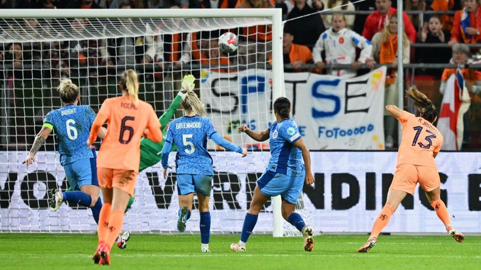 Netherlands strike late to beat England in Women's Nations League