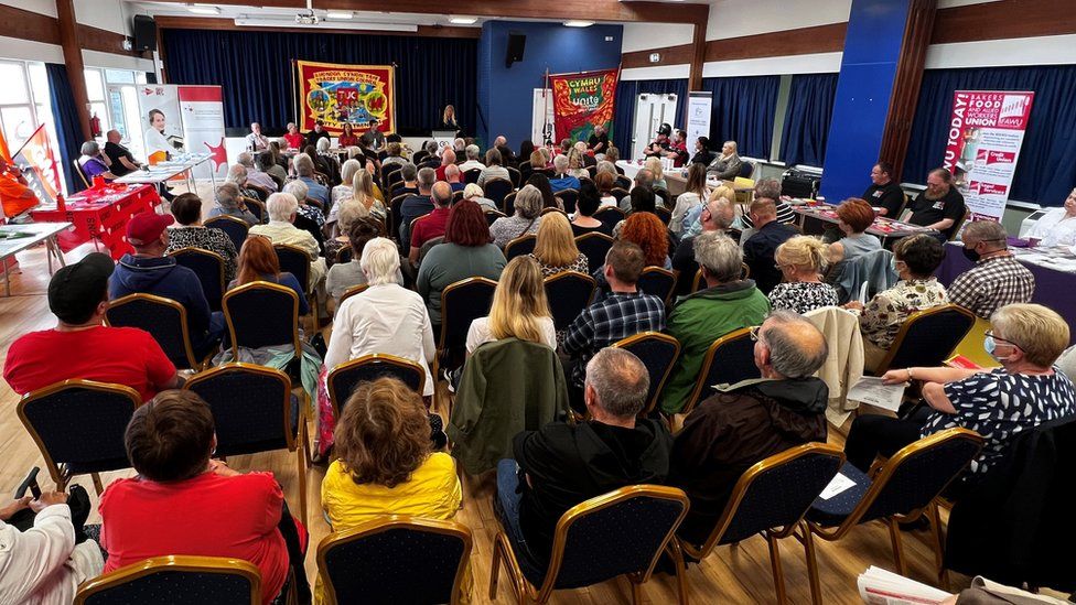 People attend public meeting