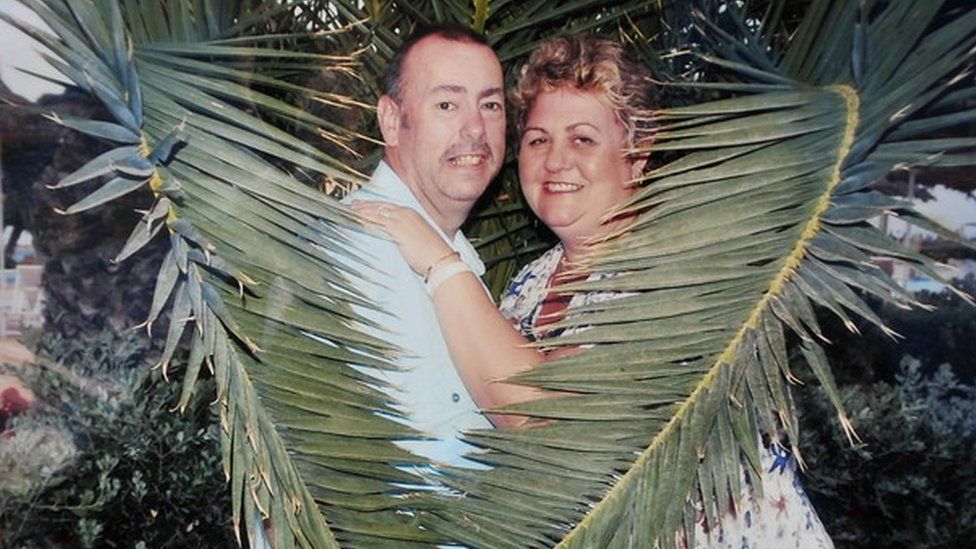 John Geraint Jones with his wife Karisa