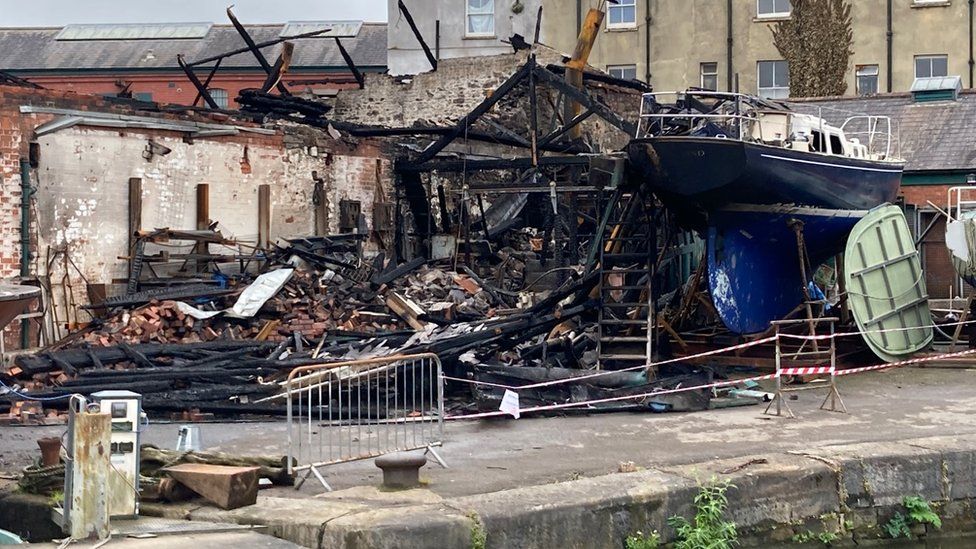 Underfall Yard fire Bristol businesses determined to 'bounce back