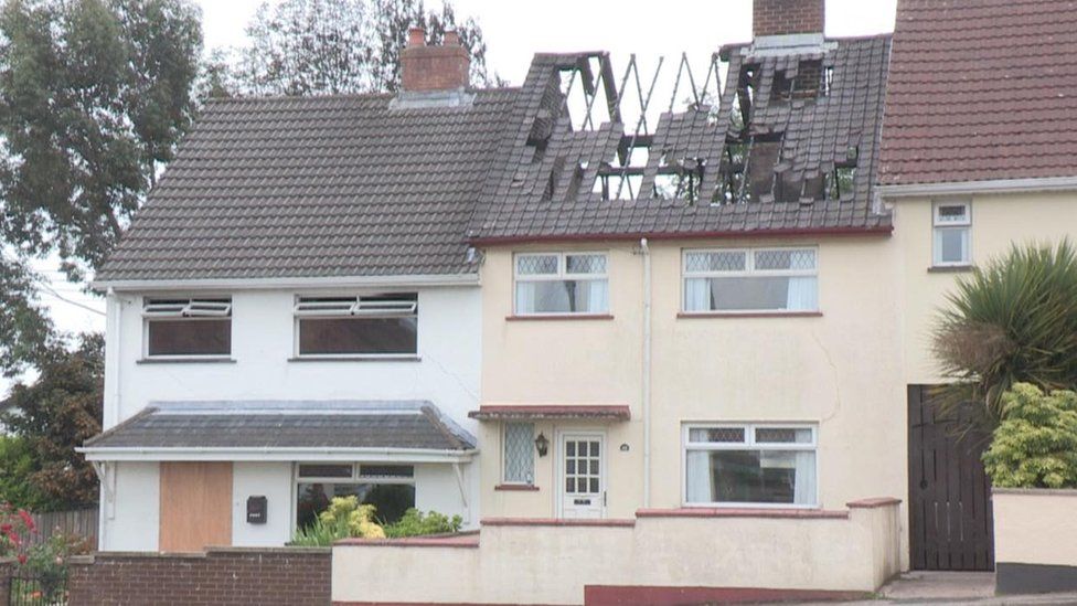 Dungannon East Timorese family thank community after house fire BBC News