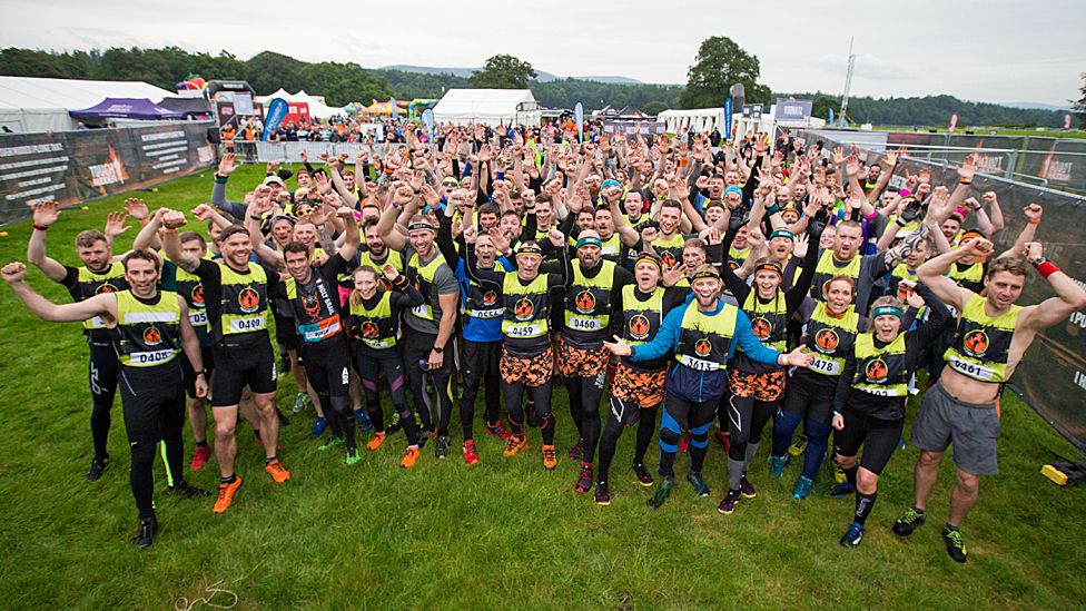 In pictures Tough Mudder hits Scotland BBC News