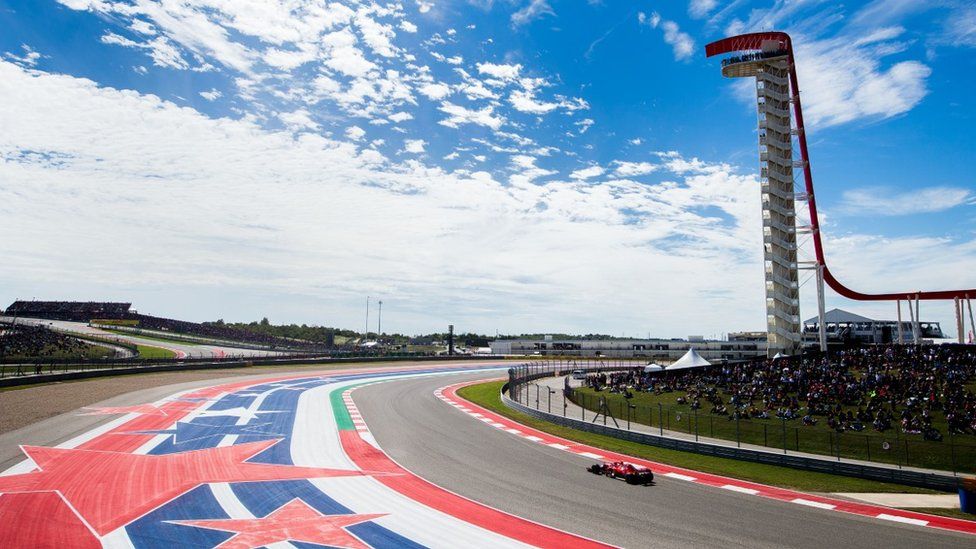 The US Grand Prix in Texas