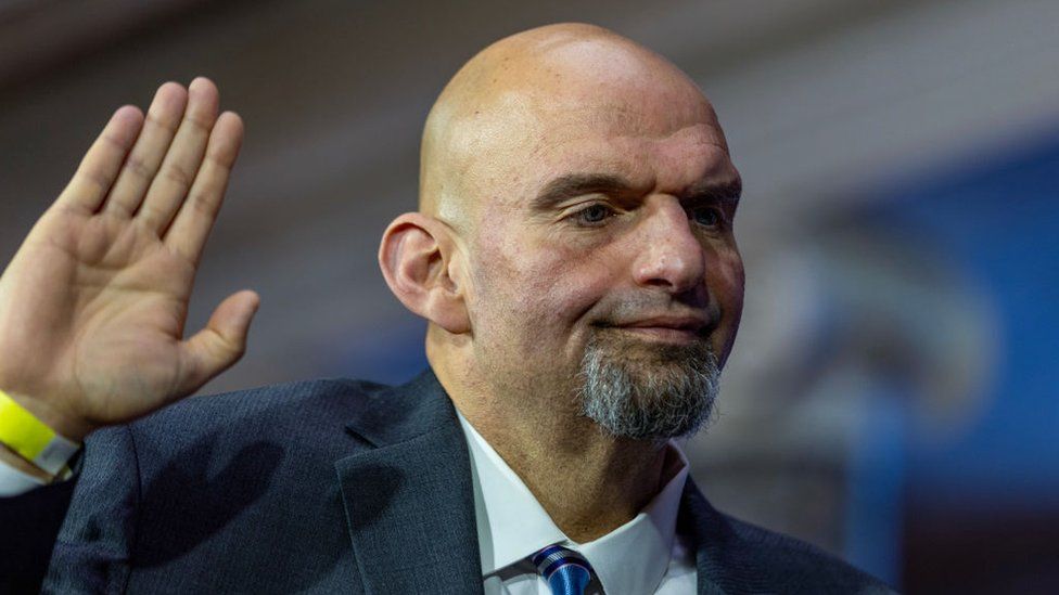 John Fetterman was sworn into Congress last month