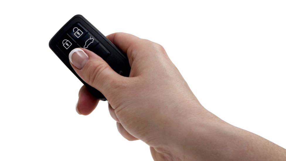 Generic image of car remote control