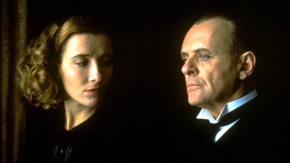 Emma Thompson and Anthony Hopkins in Remains of the Day