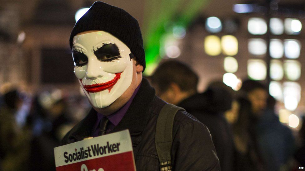 Million Mask March What are Anonymous' demands? BBC News