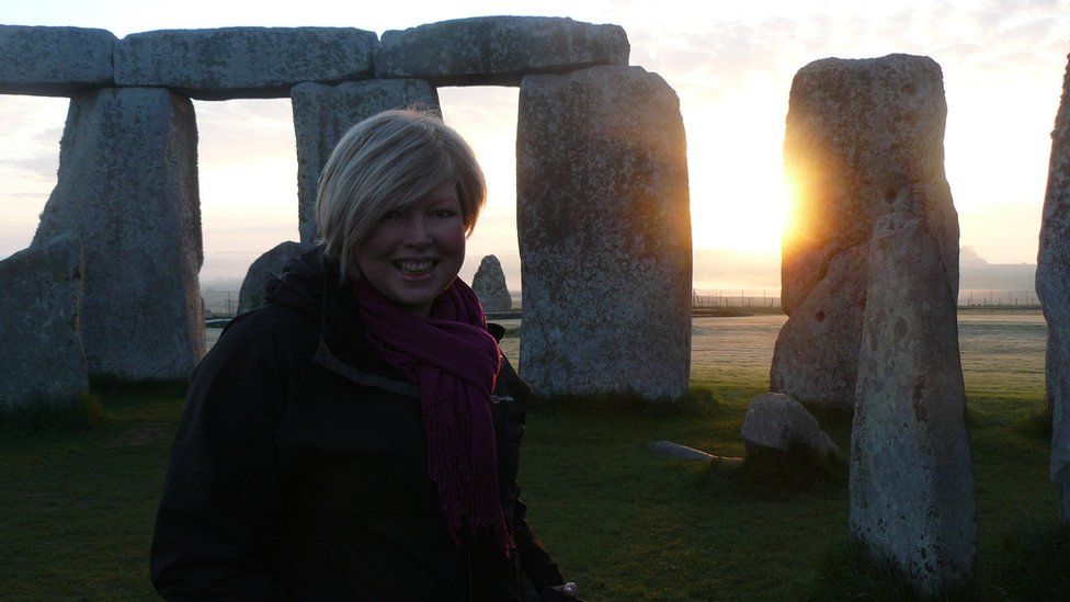 Stonehenge at sunrise, May 2013