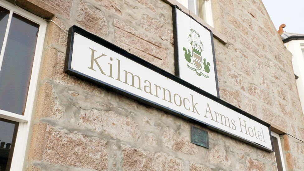 Bram Stoker stayed at the Kilmarnock Arms Hotel