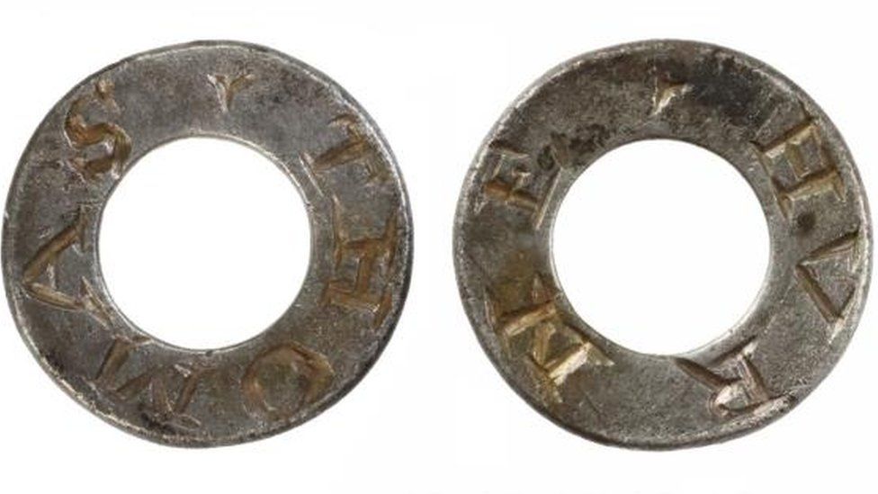Post medieval silver hawking rings