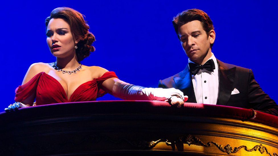 L to R: Samantha Barks and Andy Karl