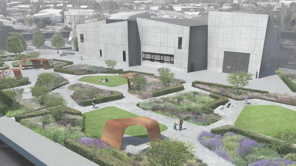 Designer chosen for Hepworth Wakefield gallery garden BBC News