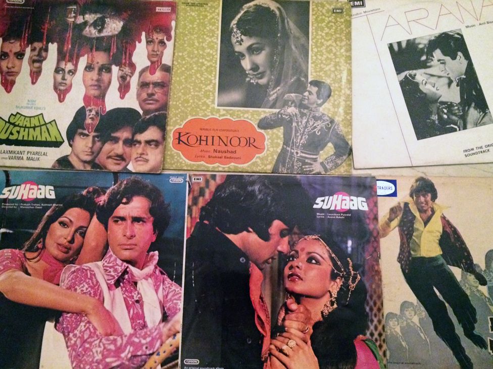 Collection of Bollywood LPs