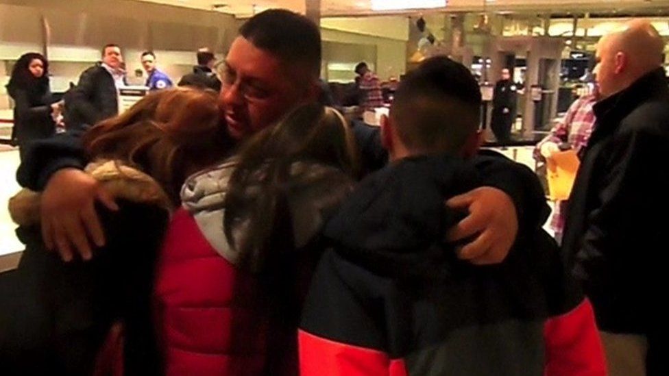 Jorge Garcia and family