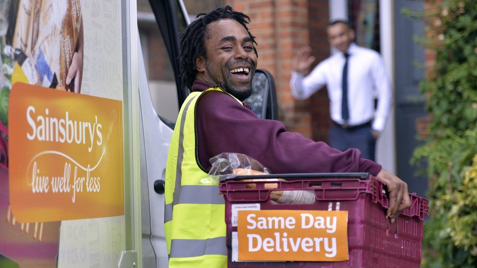 Sainsbury's shoppers will receive their goods in six hours if they order by 12pm