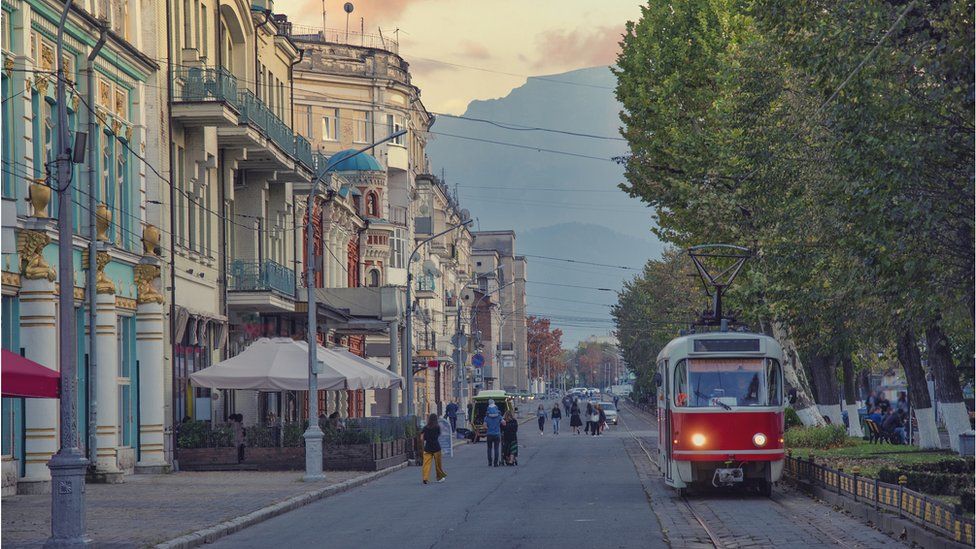 Street in Vladikavkaz