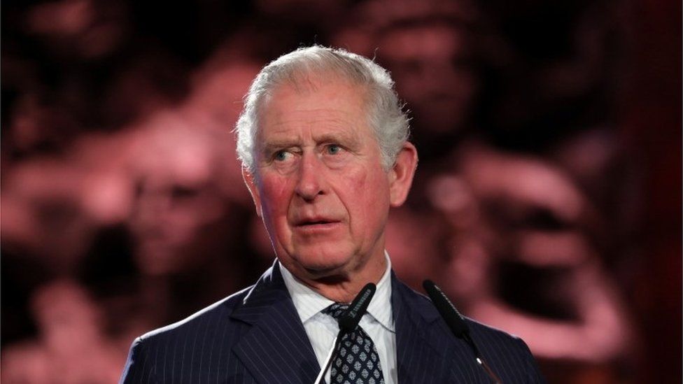 Prince Charles speaks during the Fifth World Holocaust Forum at the Yad Vashem Holocaust memorial museum in Jerusalem, January 23, 2020