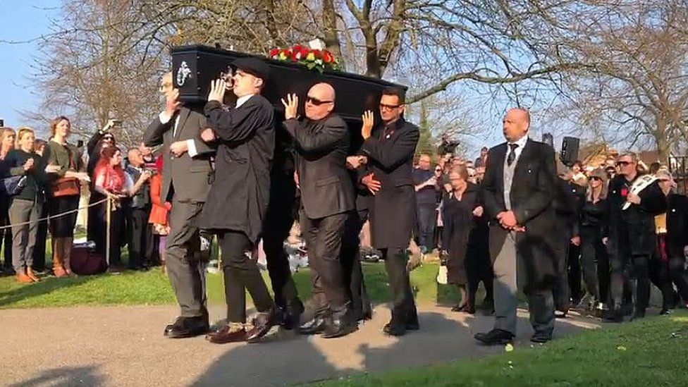 Keith Flint funeral