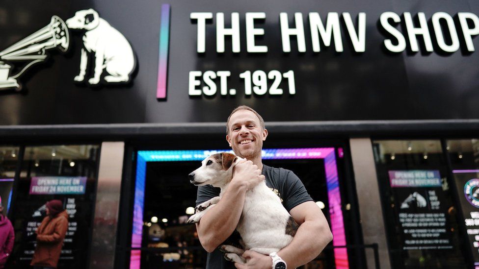 HMV Oxford Street flagship store reopens four years after closing