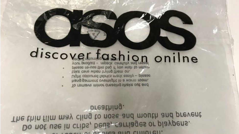 ASOS bags printed with mistakes.