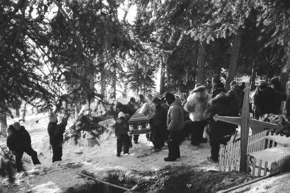 Sidney Huntingdon's funeral