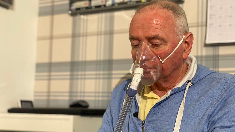 COPD patient Olaf Schneider