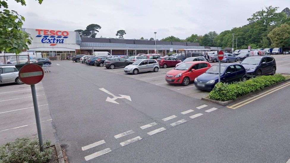 Two women seriously injured in Bursledon Tesco crash BBC News