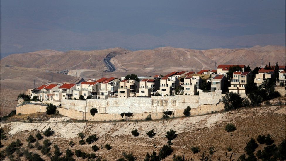 Израильское поселение Маале-Адумим на оккупированном Западном берегу, 18 июня 2019 г.