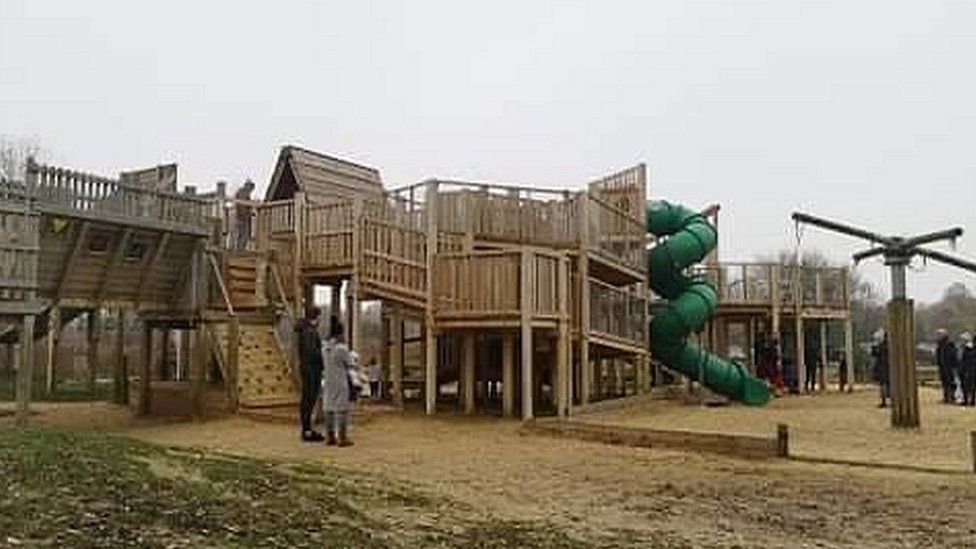 Stanwick Lake playground