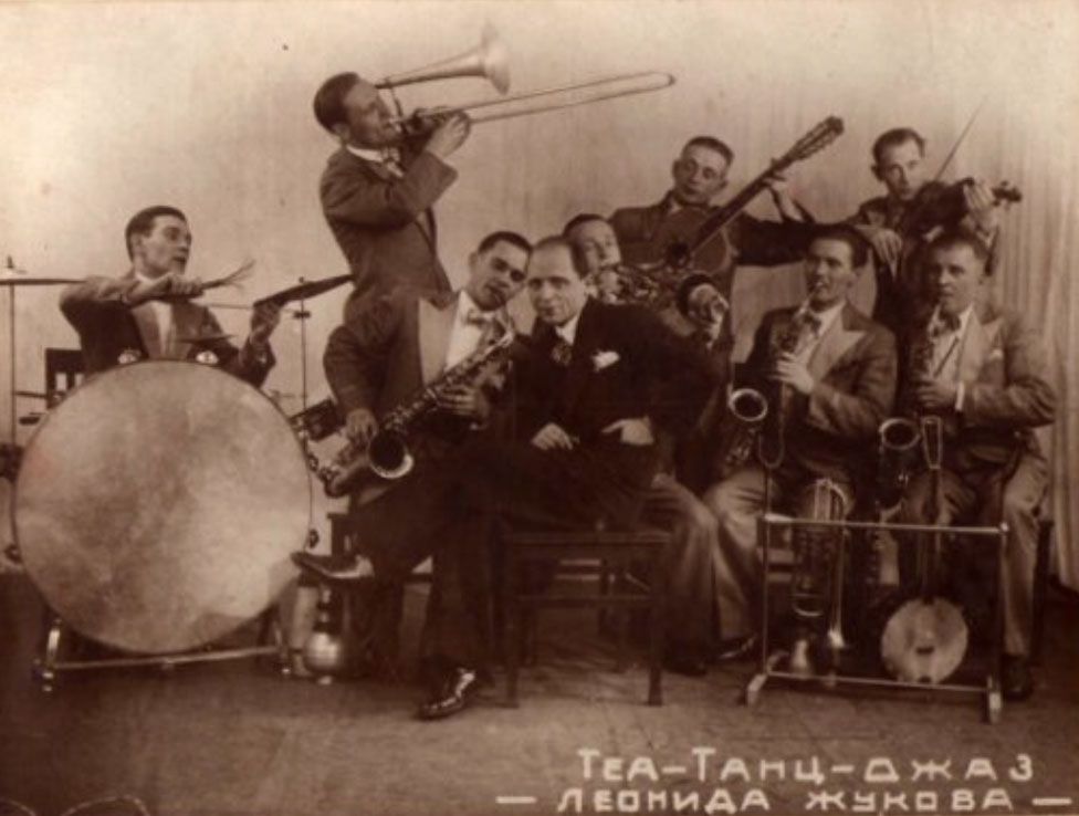 Kozin and the Leonid Zhukov jazz band