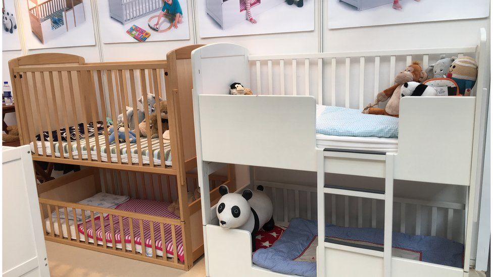 Two bunk bed cot designs