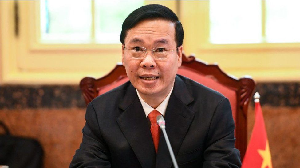 Vietnam's President Vo Van Thuong