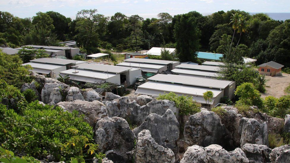 Refugee centre on the Pacific island of Nauru on September 2, 2018