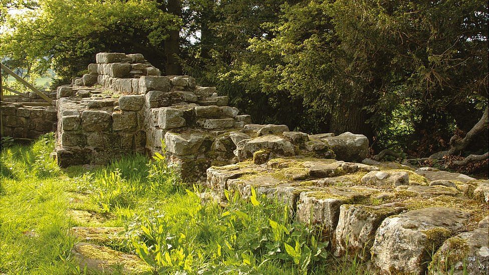 Brunton Turret section of Hadrian's Wall