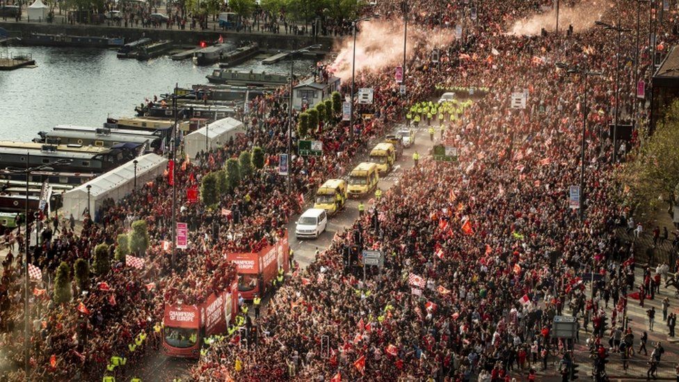 liverpool parade 2019 champions league