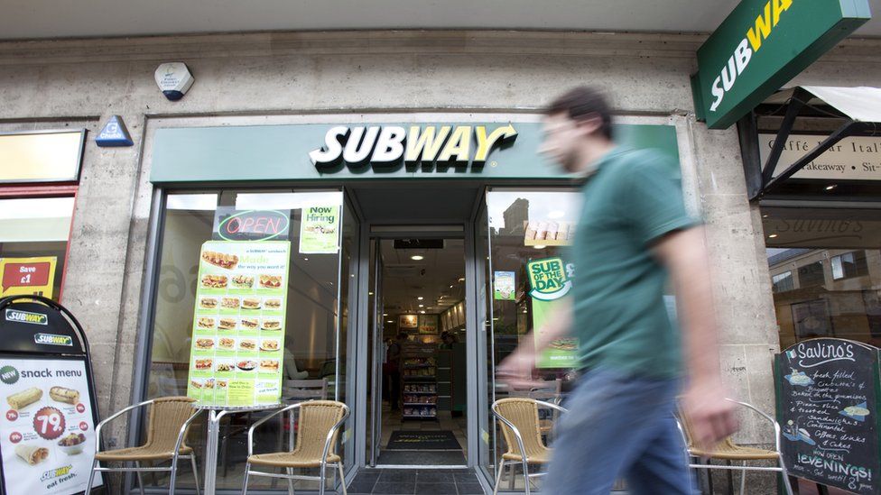 Sandwich chain Subway plans expansion in High Street war BBC News