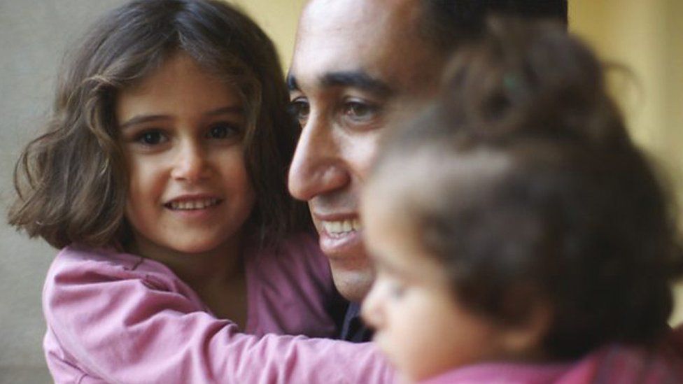 Syrian family in Gera