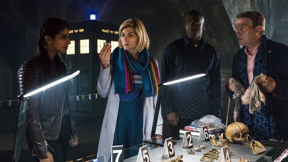 A still from Doctor Who