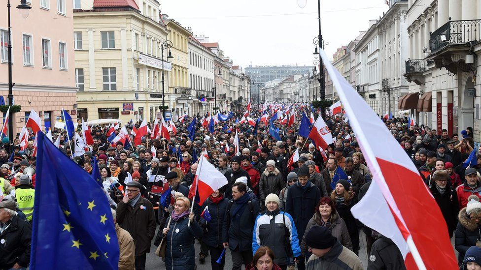 Poland Mps Back Controversial Judiciary Bill Bbc News