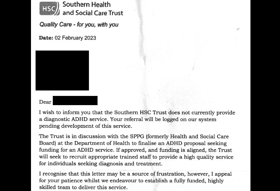 Adhd dire situation for adults waiting for diagnosis in ni bbc news