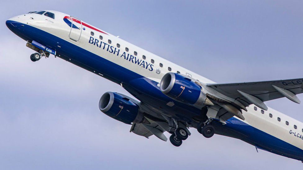 British Airways plane