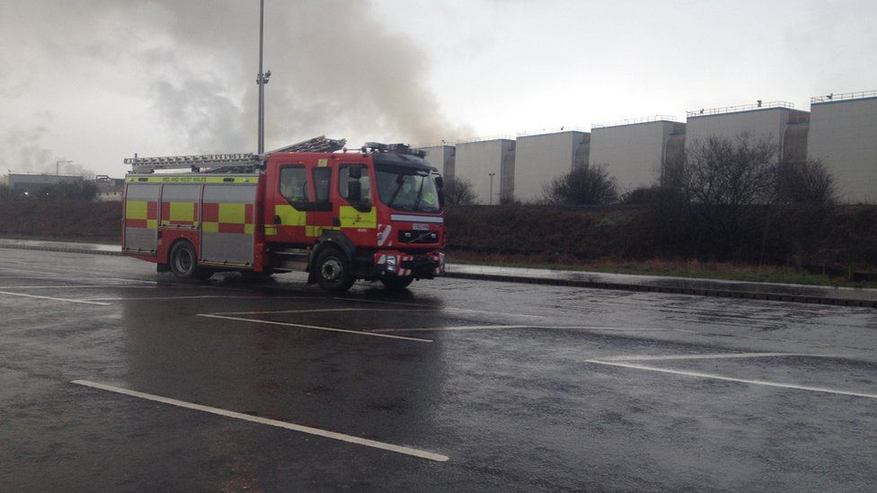 Lightning 'may have sparked' Tata Steel fire in Port Talbot BBC News