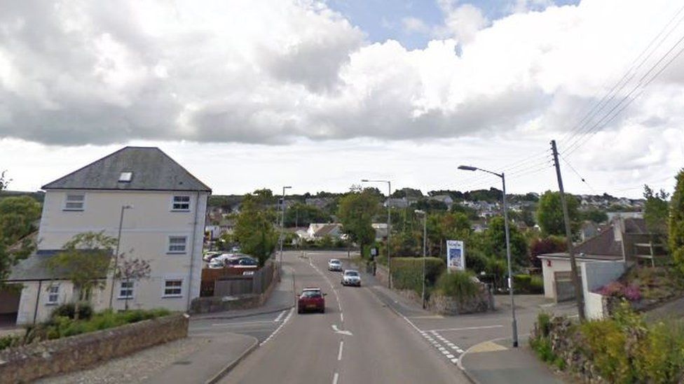 Hayle car crash leaves four injured BBC News