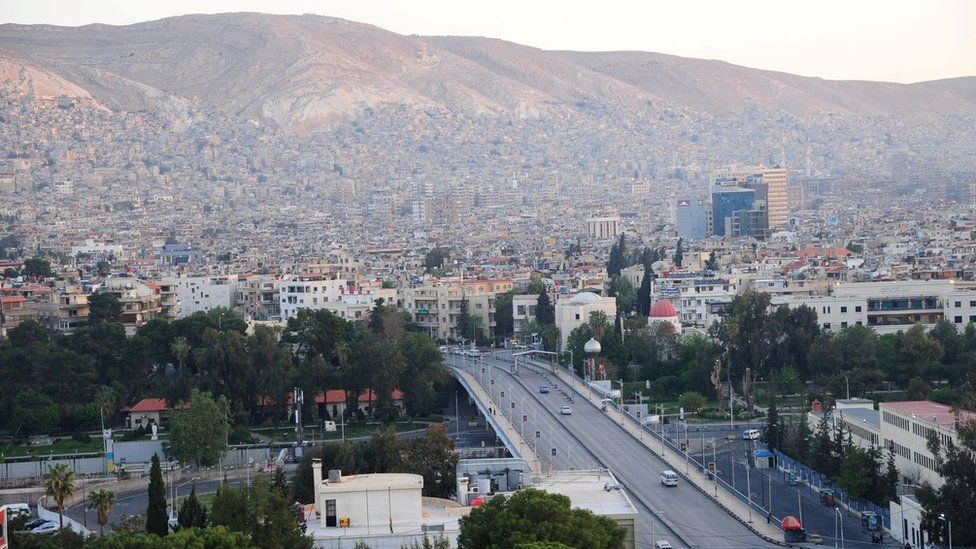 General view of Damascus, Syria (April 2018)