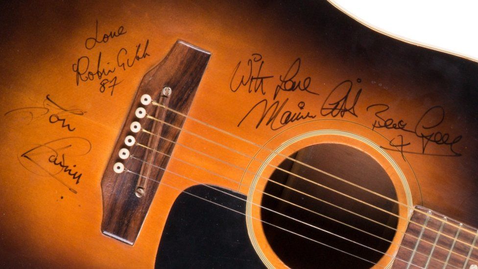 Maurice Gibb's guitar