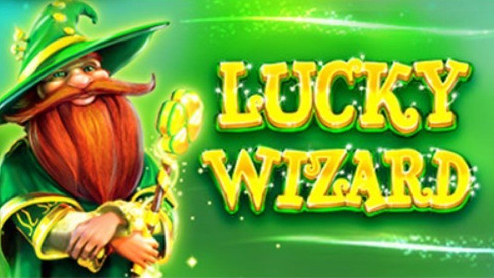 Coral lucky wizard logo