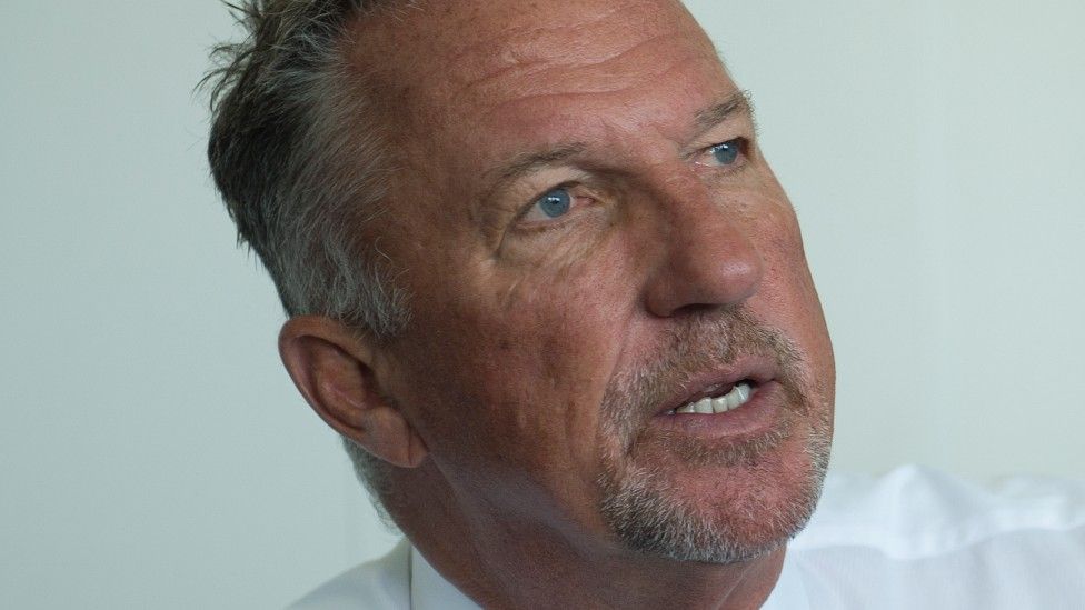 Lord Botham was made a peer last year
