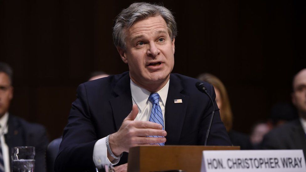 FBI director Christopher Wray