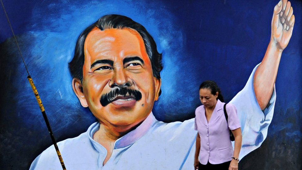 Daniel Ortega: From revolutionary leader to opposition hate figure - BBC News