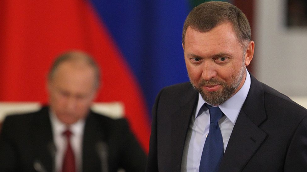 Russian billionaire and businessman Oleg Deripaska attends a meeting with Chinese President Xi Jinping and Russian President Vladimir Putin in the Grand Kremlin Palace March 22, 2013 in Moscow, Russia
